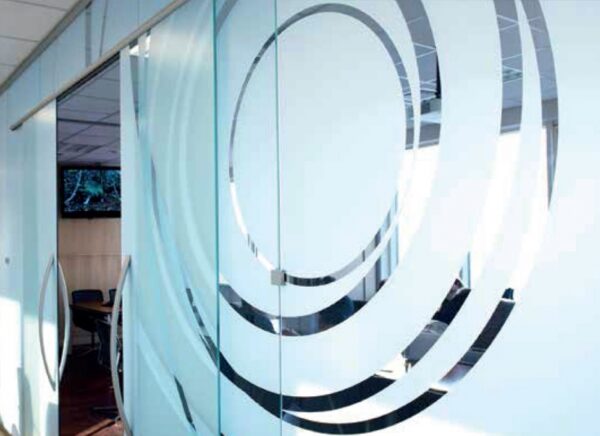 Decal Glass Decor Dusted Film